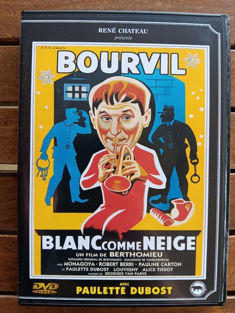 )))  Blanc comme Neige  //  Bourvil  (((, Alle leeftijden, Ophalen of Verzenden, Zo goed als nieuw, Overige genres