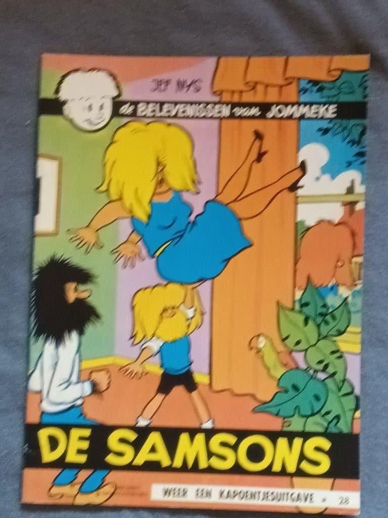 Jommeke 28: de Samsons, Eén stripboek, Ophalen of Verzenden, Zo goed als nieuw