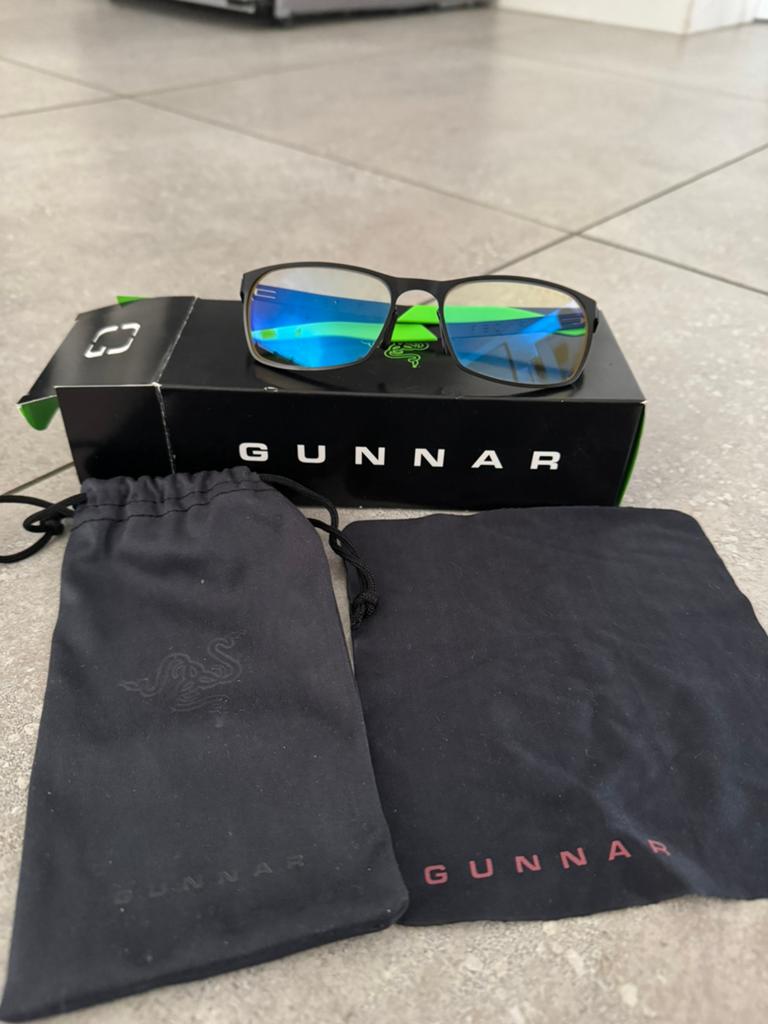Razer Gunnar gameglazen, Handtassen en Accessoires, Zonnebrillen en Brillen | Heren, Ophalen of Verzenden, Zo goed als nieuw