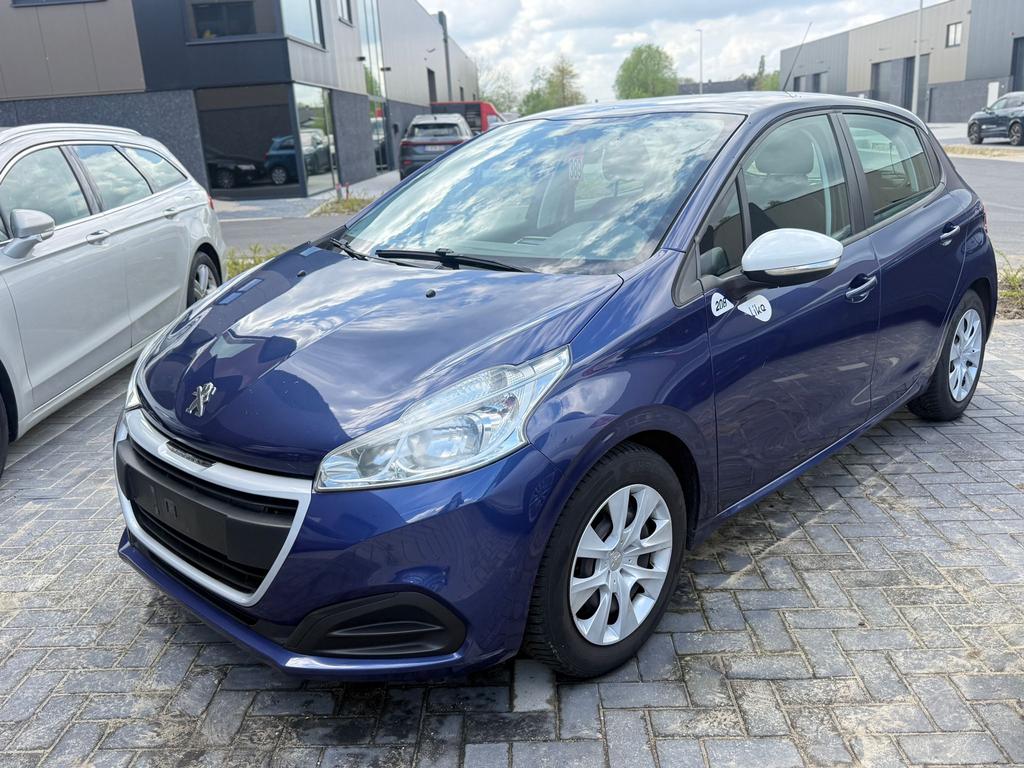 Peugeut 208 - 1.2 benzine - euro 6b, Auto's, Blauw, Bedrijf, Handgeschakeld, Airbags