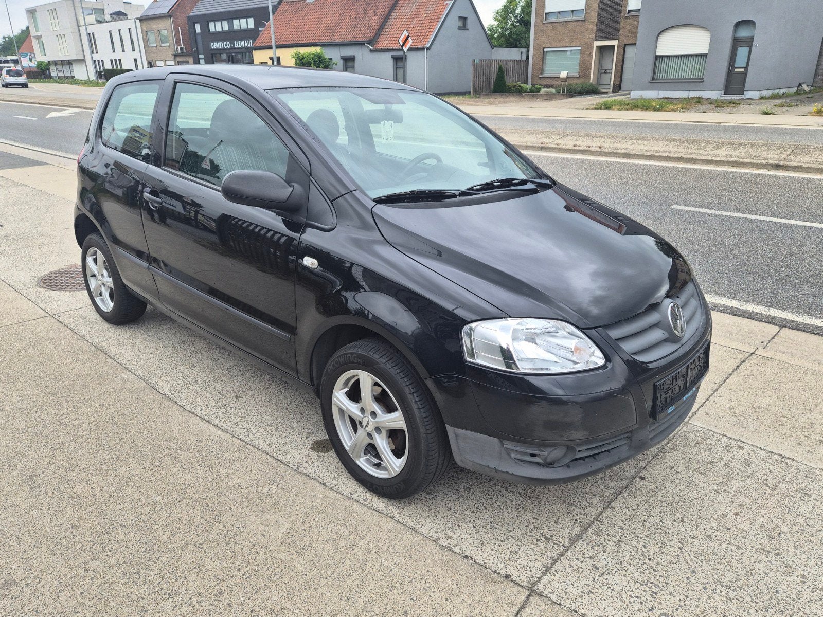 Volkswagen Fox 1.2 Benzine Gekeurd VV, Auto's, Volkswagen, Zwart, Bedrijf, Fox, Euro 4