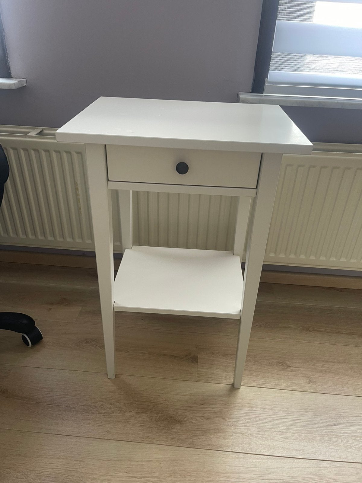 IKEA nachtkastje wit, Maison & Meubles, Enlèvement, Utilisé