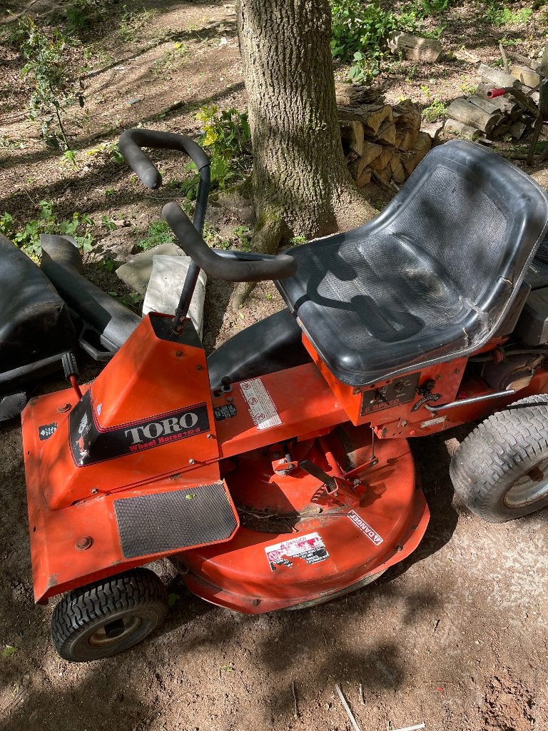 Toro zitmaaier, Ophalen, Gebruikt, Toro, Versnellingen