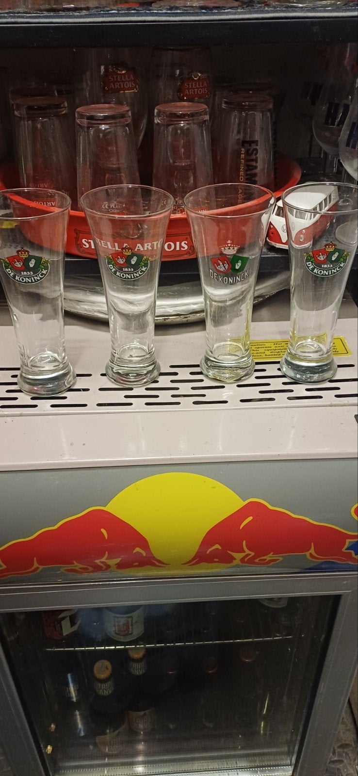 de koninck fluitglazen 2 verschillende modellen, Collections, Enlèvement ou Envoi, Neuf, Verre ou Verres, De Koninck