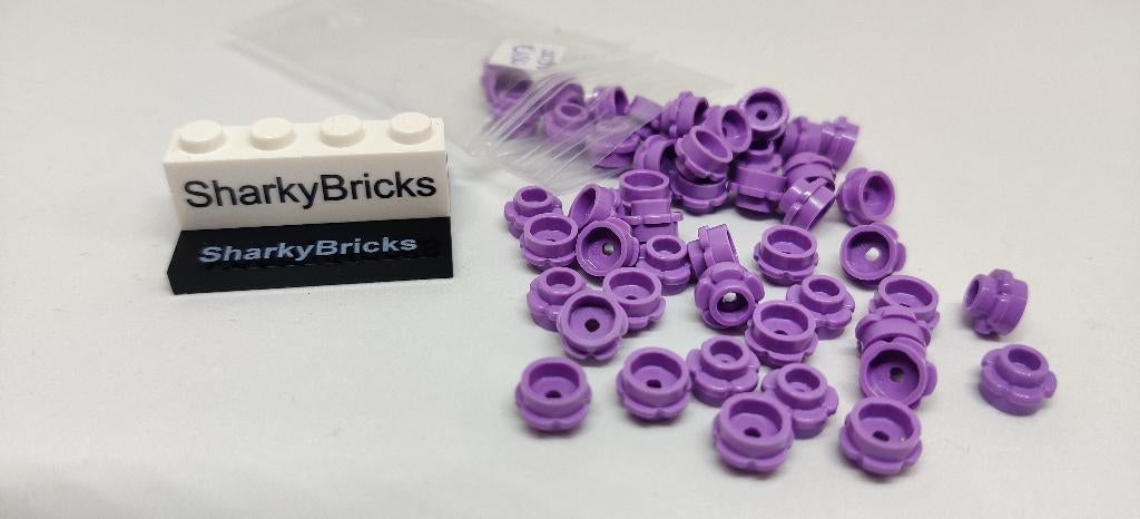 Lego Bloemen Paars per 50 stuks (Nieuw), Overige thema's, Lego, Nieuw, Ophalen of Verzenden
