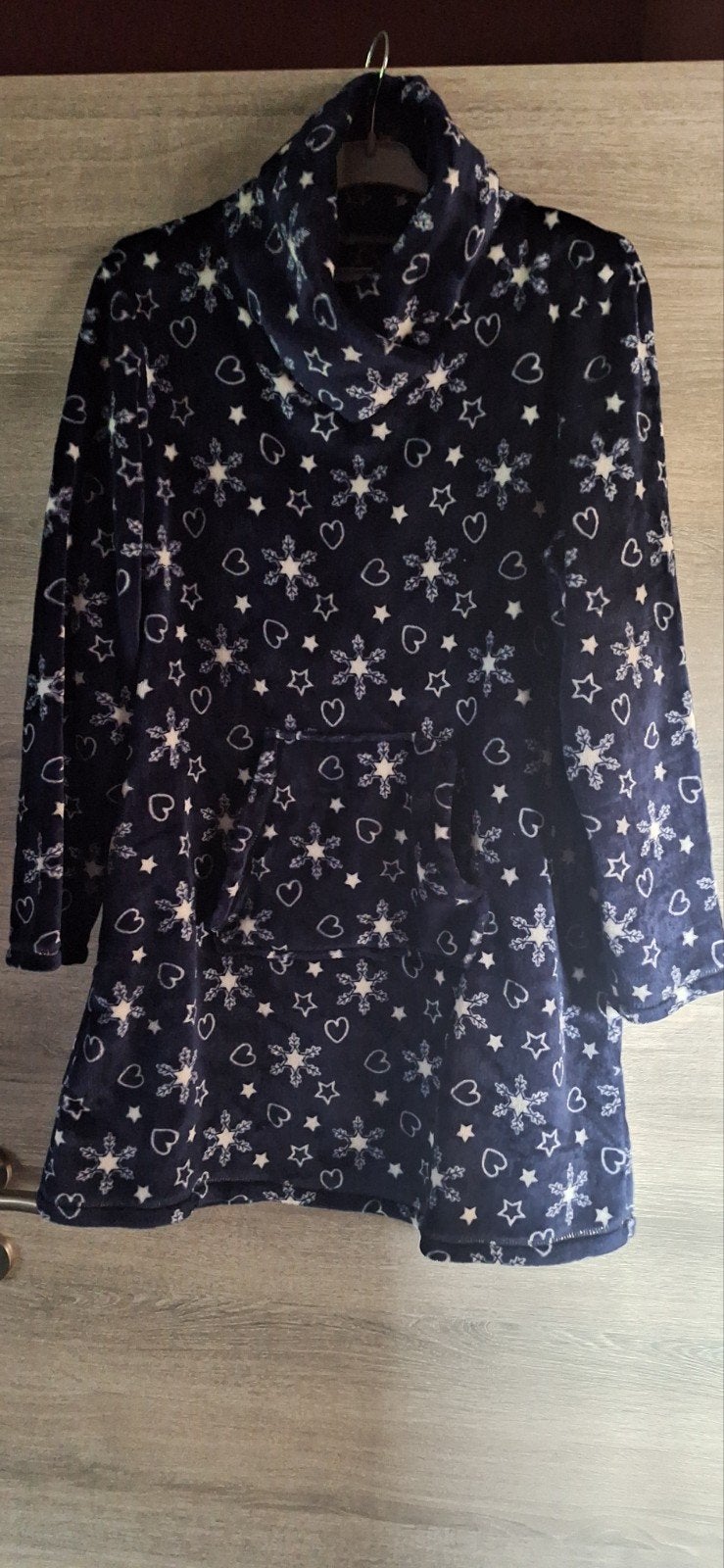 slaapkleed, Ophalen, Blauw