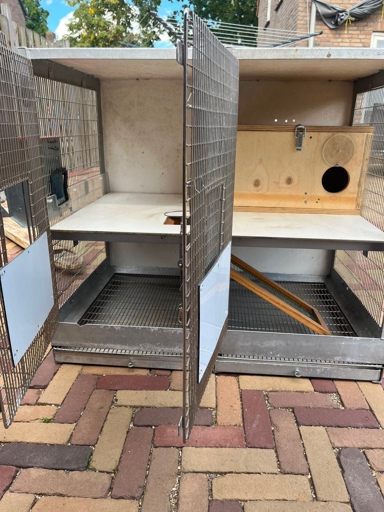 Frettenkooi of andere knaagdieren, Dieren en Toebehoren, Knaagdieren en Konijnen | Hokken en Kooien, Ophalen, Kooi, Gebruikt, 60 tot 90 cm