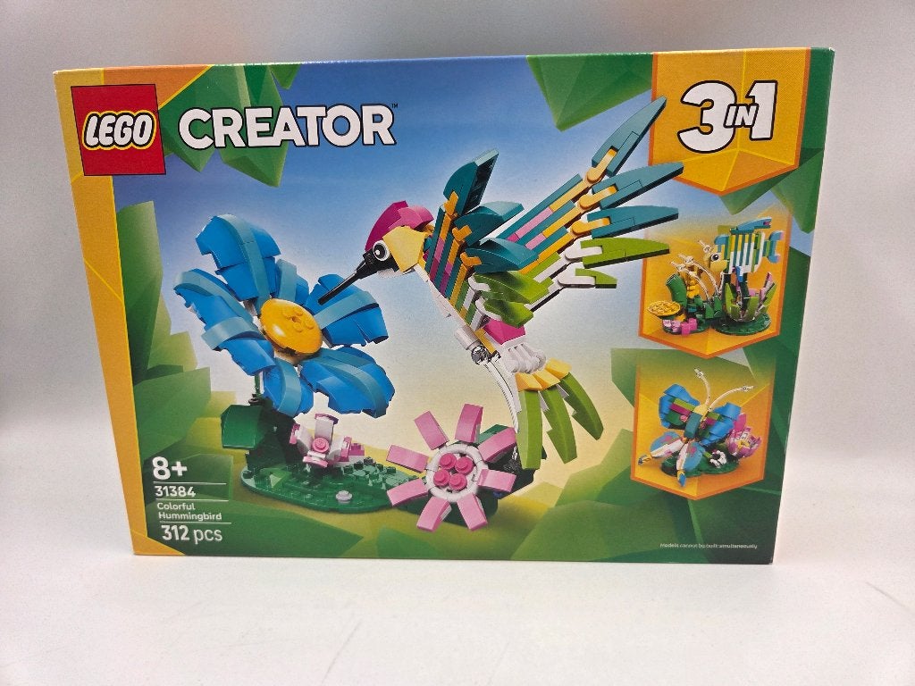 Lego Creator 31384 Colorful Hummingbird, Lego, Nieuw, Ophalen of Verzenden, Ongeopend/sealed