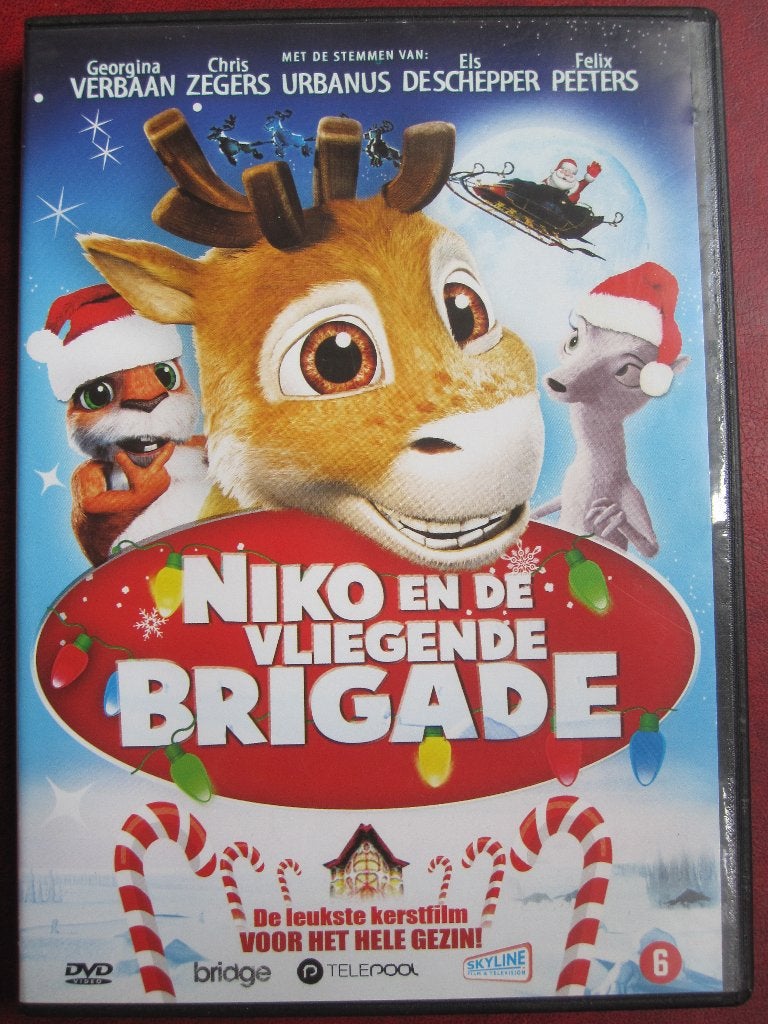 Niko en de vliegende brigade (2008), Tekenfilm, Amerikaans, Zo goed als nieuw, Vanaf 6 jaar