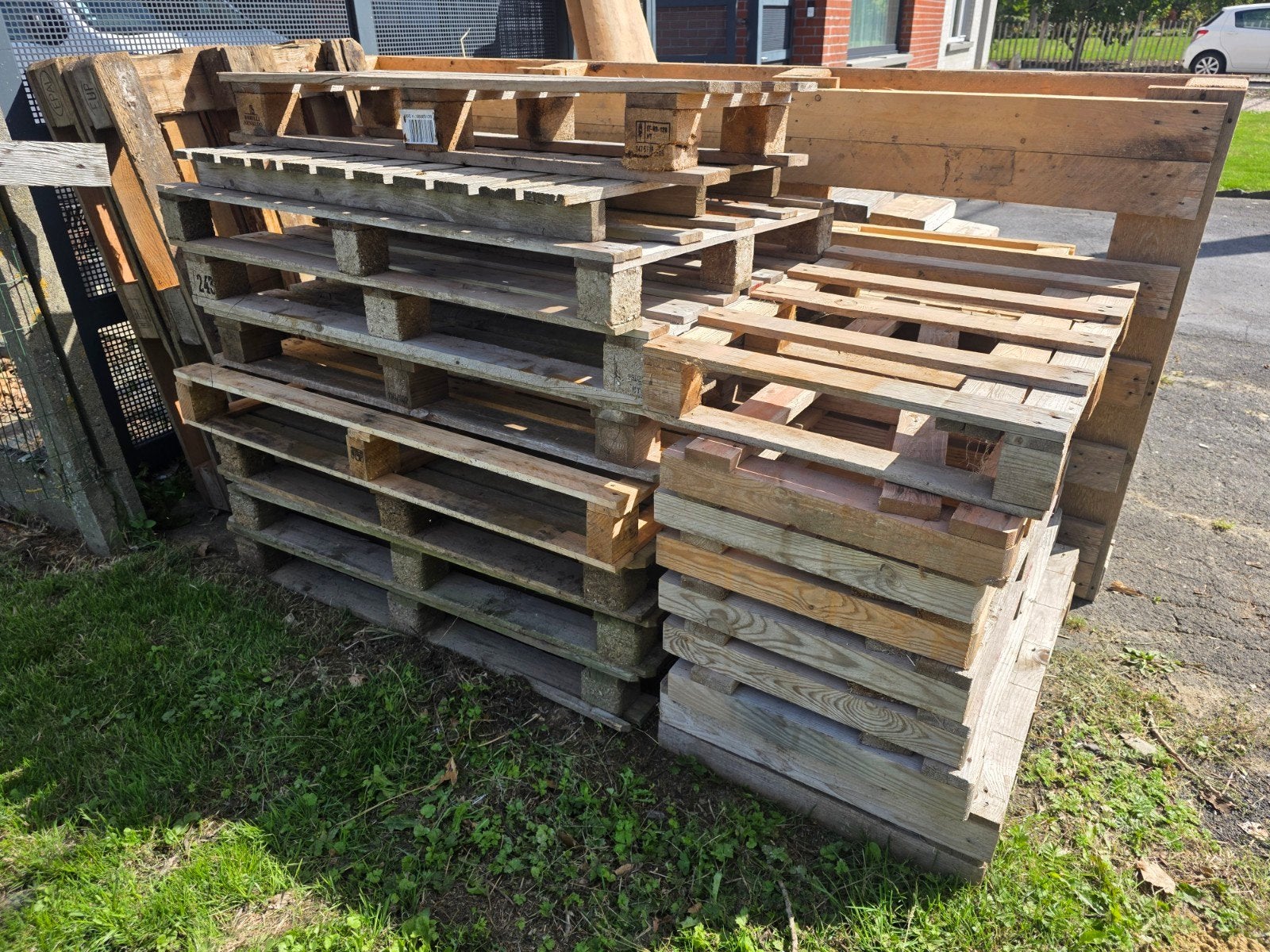 palletten en brandhout, Doe-het-zelf en Bouw, Ophalen