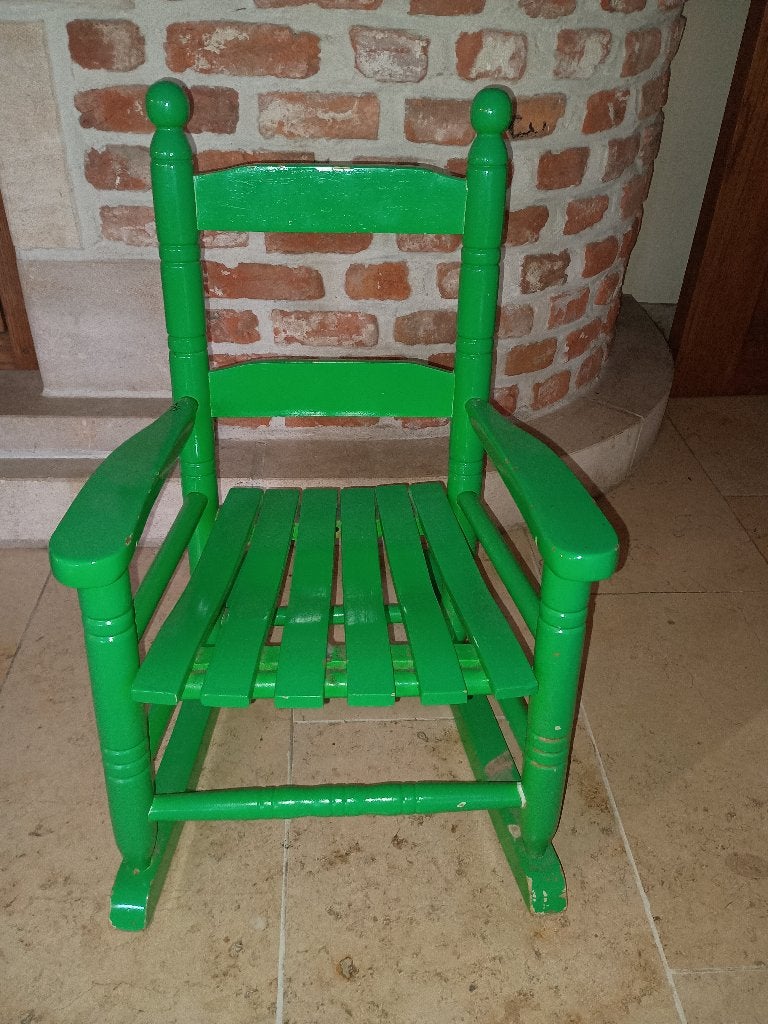Schommelstoel kind, Enlèvement, Utilisé