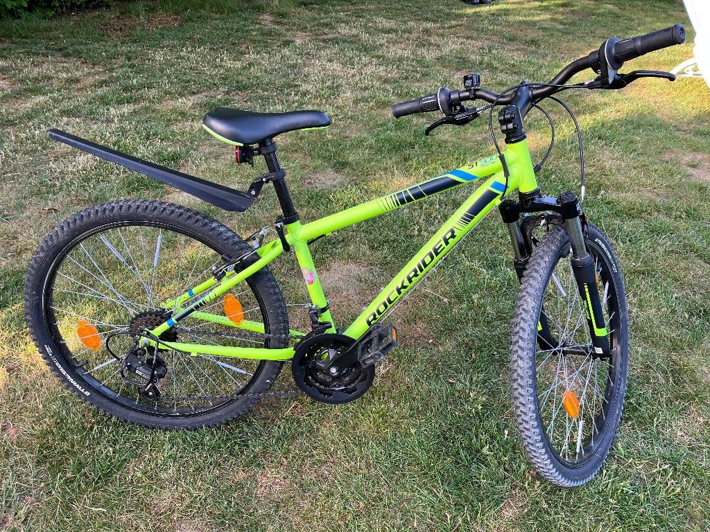 Vélo Decathlon BTWIN Rockrider ST500 pour enfant, B-twin, Frein sur jante, Acier, Enlèvement