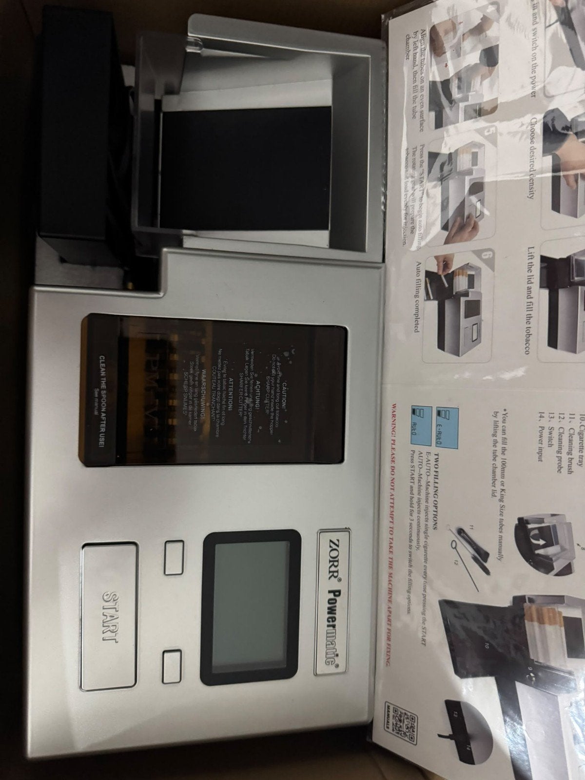 Zor Powermatic V + 5+

gebruikt 8100 op de teller staan grij, Ophalen, Gebruikt