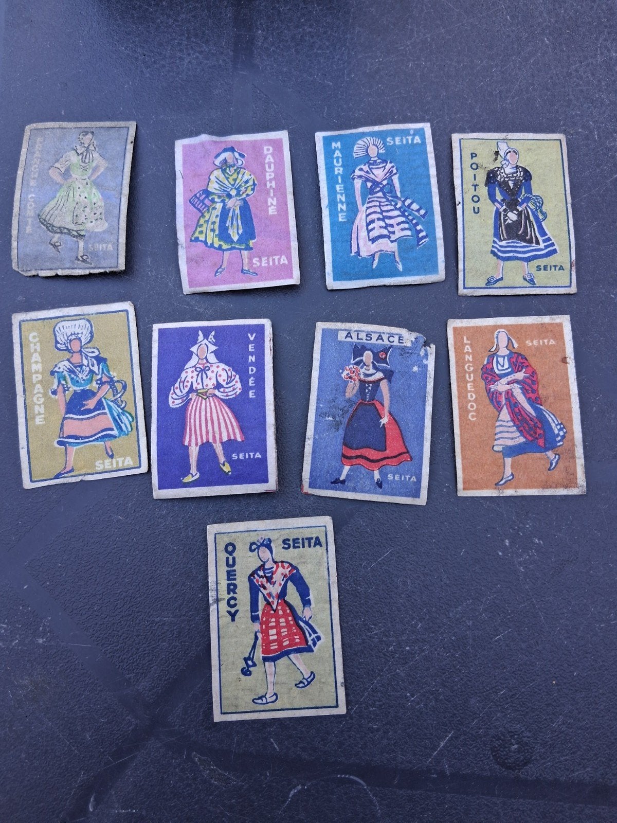 boîtes d'allumettes vides Seita, Enlèvement