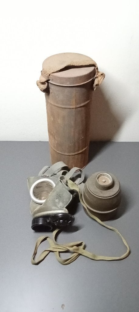 Masque à Gaz Défense Passive WW2, Ophalen of Verzenden, Landmacht, Overige typen