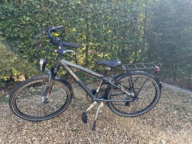 Jongensfiets te koop in Hasselt, Fietsen en Brommers, Ophalen, Versnellingen, Schijfrem, Gebruikt
