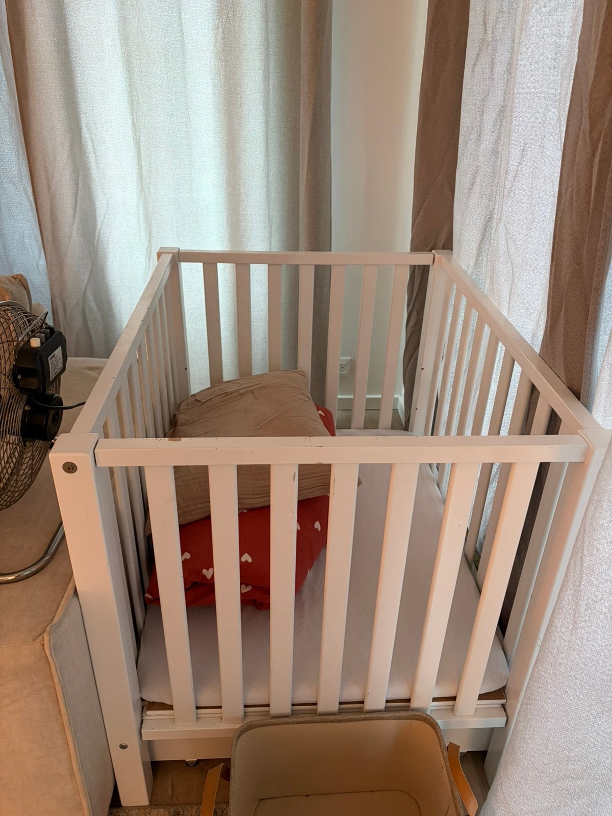Parc pour bébé ajustable + accessoires, Enlèvement, Comme neuf