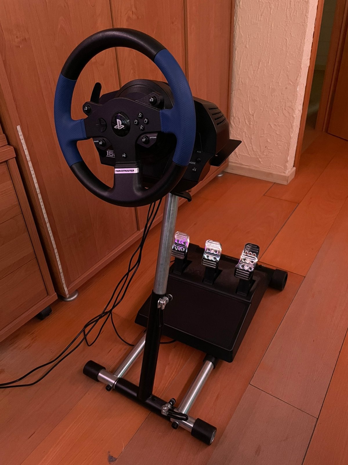 Simracing set T150, Consoles de jeu & Jeux vidéo, Consoles de jeu | Sony Consoles | Accessoires, Comme neuf, Enlèvement