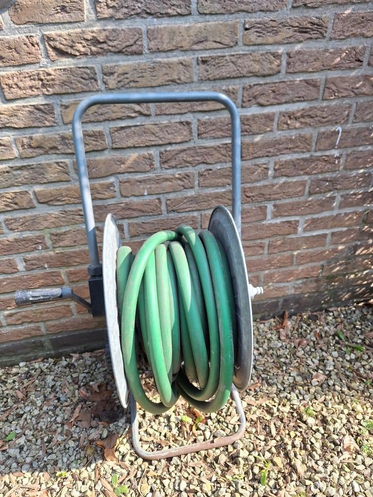 Tuinslanghaspel 20€, Tuin en Terras, Ophalen, Tuinslanghaspel
