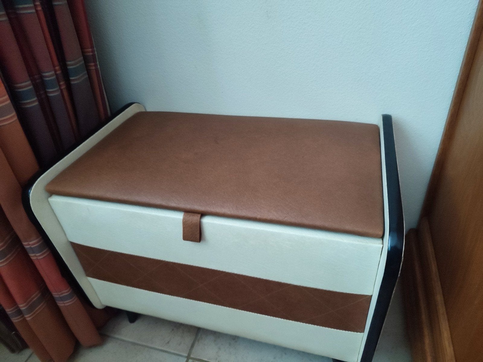 vintage klepkastje, Ophalen