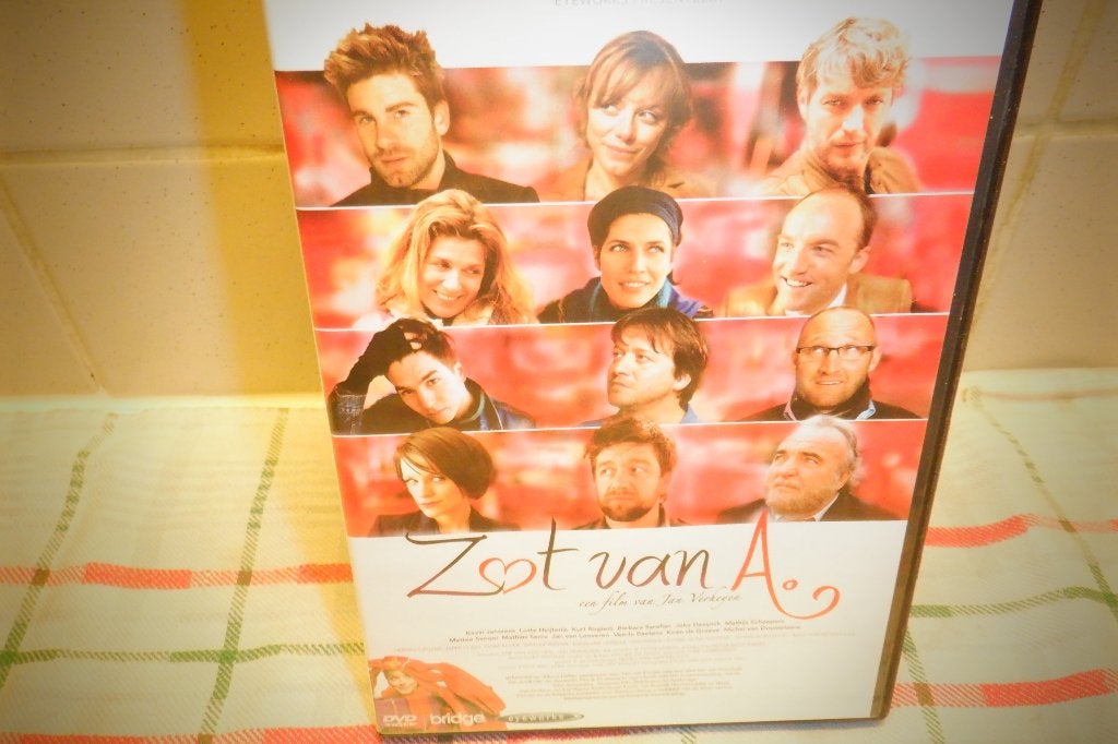 DVD Zot Van A.(Een film van Jan Verheyen), Cd's en Dvd's, Alle leeftijden, Nederlands, Romantische komedie, Zo goed als nieuw