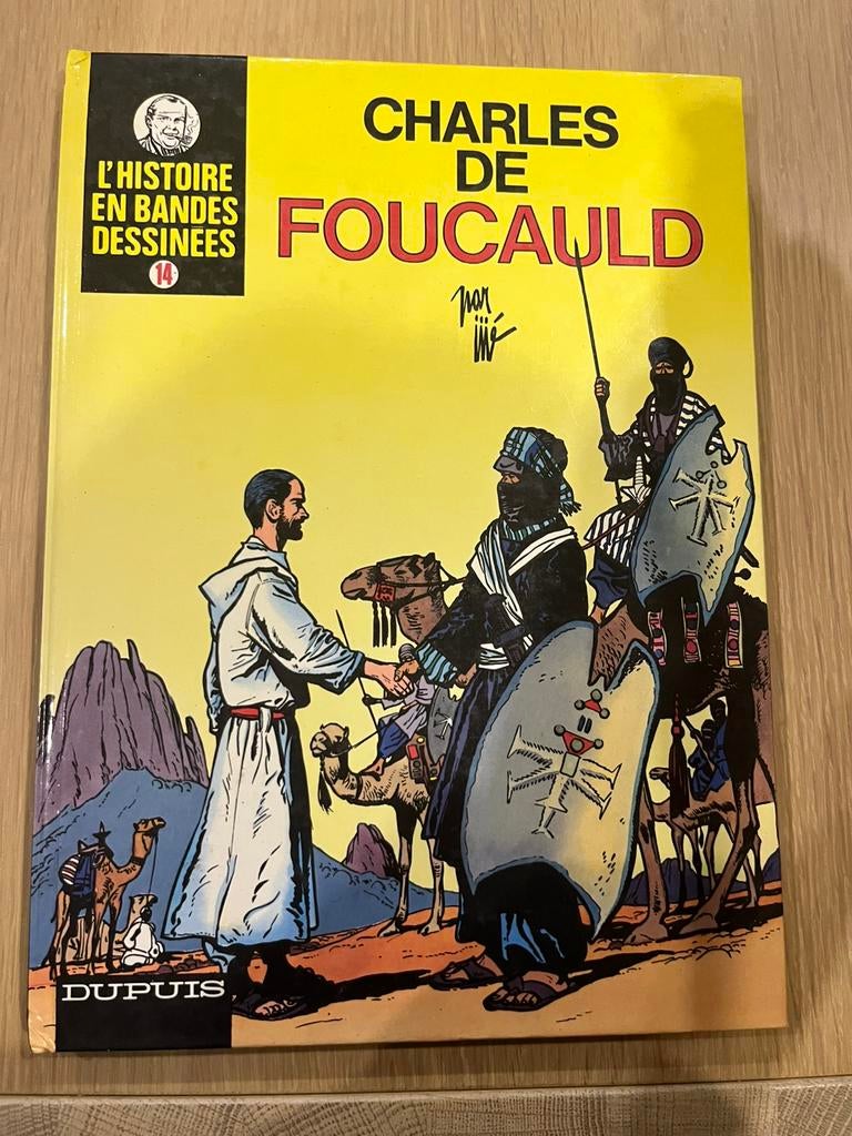 L'histoire en bandes dessinées - 14 - Charles de Foucauld, Une BD, Enlèvement ou Envoi