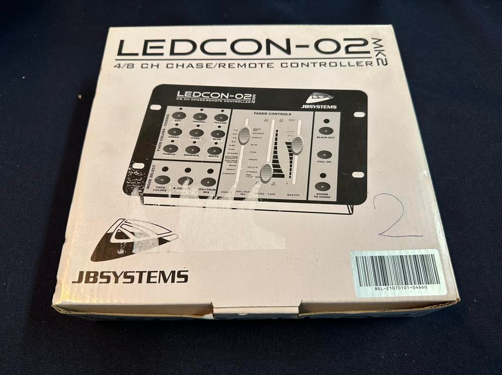 Jb systems Ledcon 02 dmx sturing, Muziek en Instrumenten, Licht en Laser, Nieuw, Licht, Kleur, Ophalen