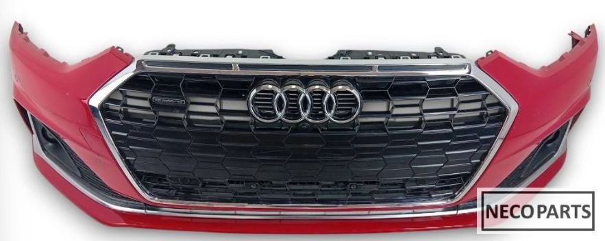 AUDI A5 VOORBUMPER BUMPER COMPLEET ORIGINEEL ALLES LEVERBAAR, Gebruikt, -, Voor, -
