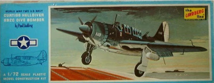 Lindberg Curtiss SB2C Helldiver, Autres marques, Enlèvement ou Envoi, Comme neuf, 1:72 à 1:144