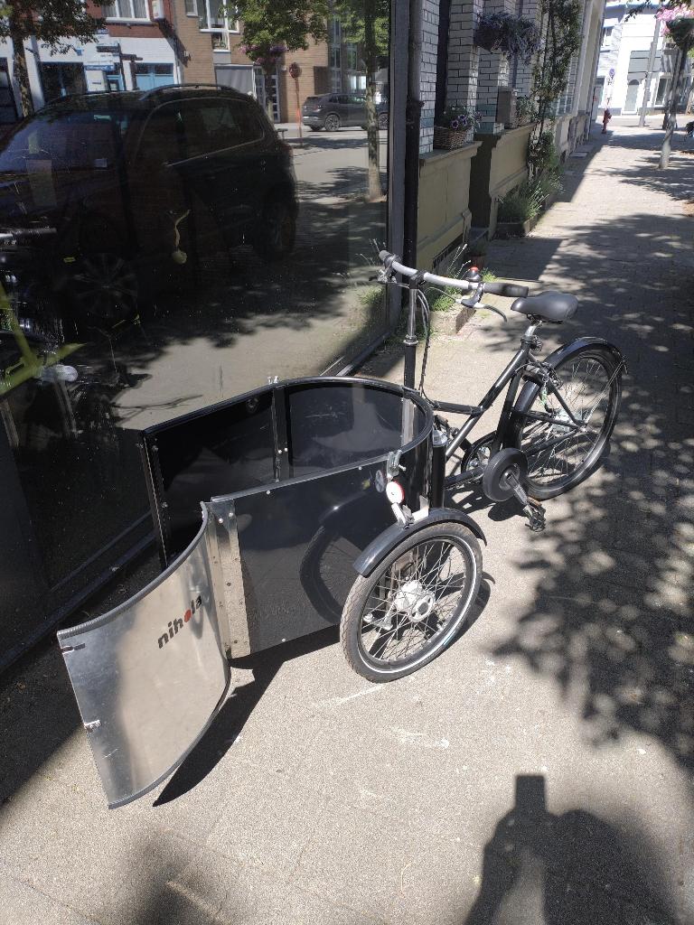 Nihola dog elektrisch, Fietsen en Brommers, Goederen, Elektrisch, Zo goed als nieuw, Ophalen