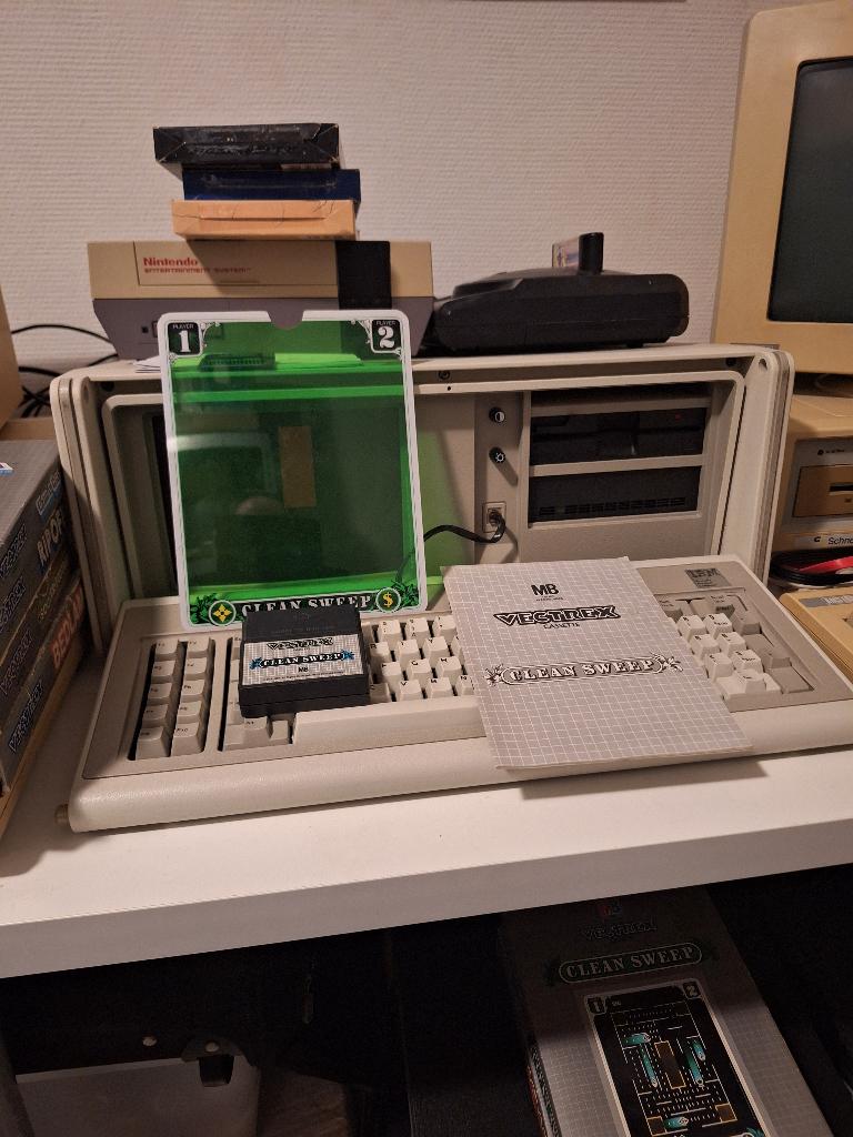 Jeu Clean Sweep Vectrex (sans boîte), Enlèvement ou Envoi