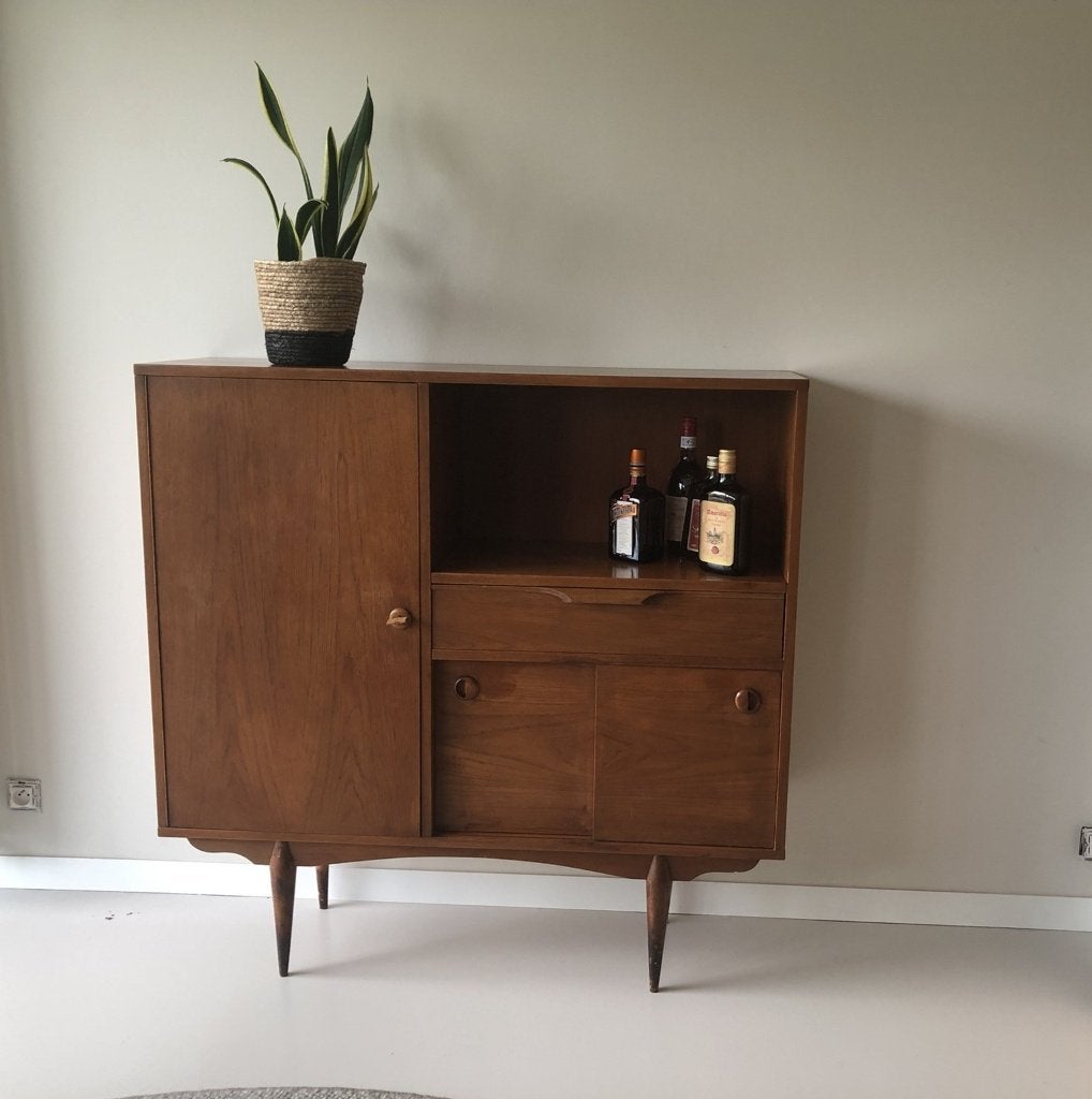 stijlvolle vintage kast, Ophalen, Gebruikt