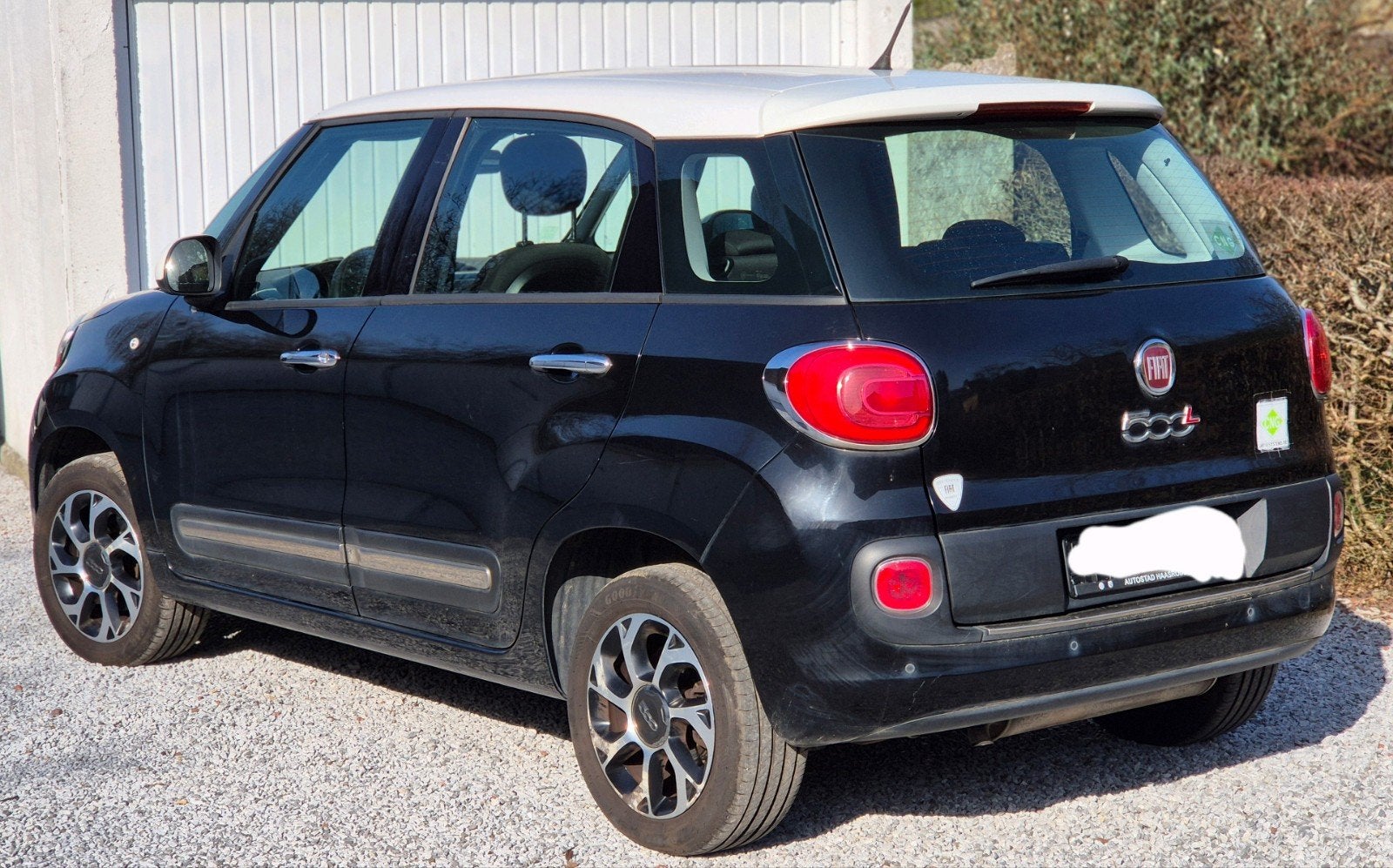 fiat 500L CNG BENZ 1prop clima 2017.180mkm ctok 4400€, Cuir, Euro 6, Boîte manuelle, 5 portes