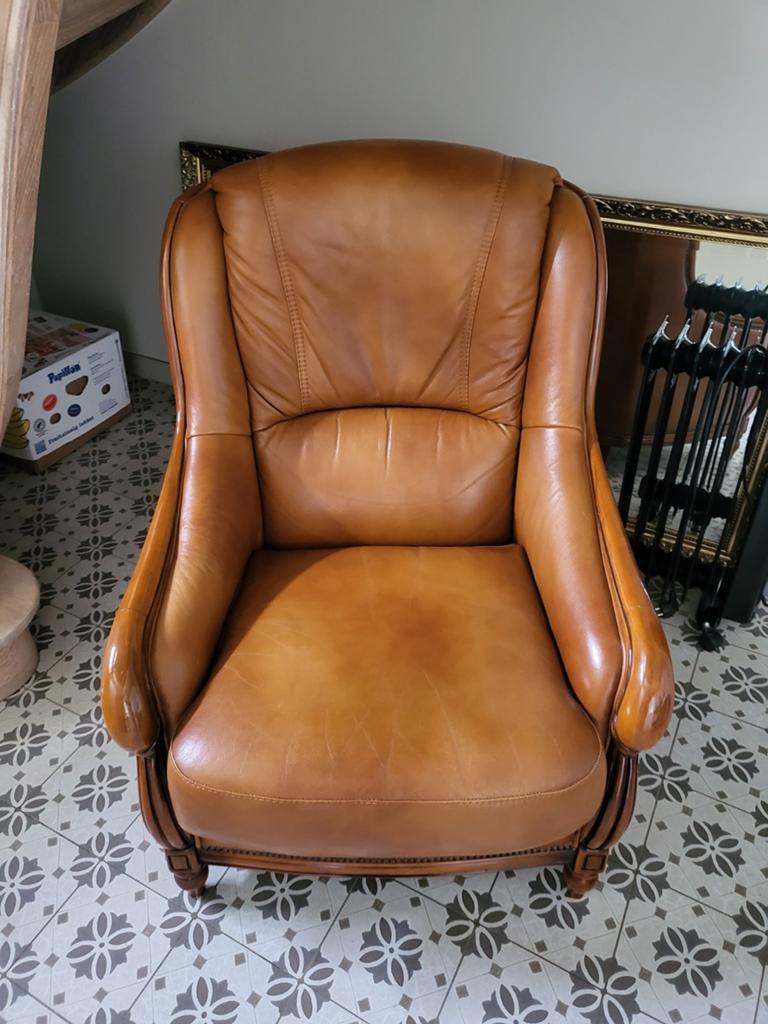 Vintage fauteuil, Ophalen