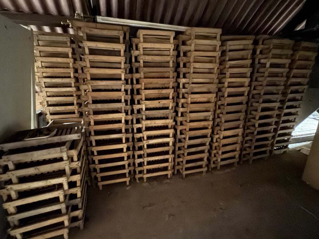 Gratis houten aardappelkistjes, Tuin en Terras, Brandhout, Ophalen
