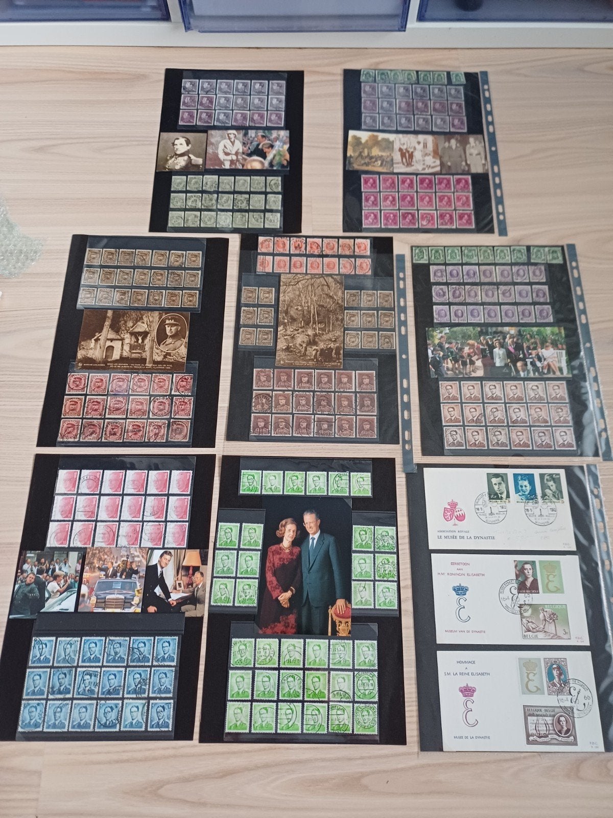 collection timbres rois des belges, Enlèvement ou Envoi