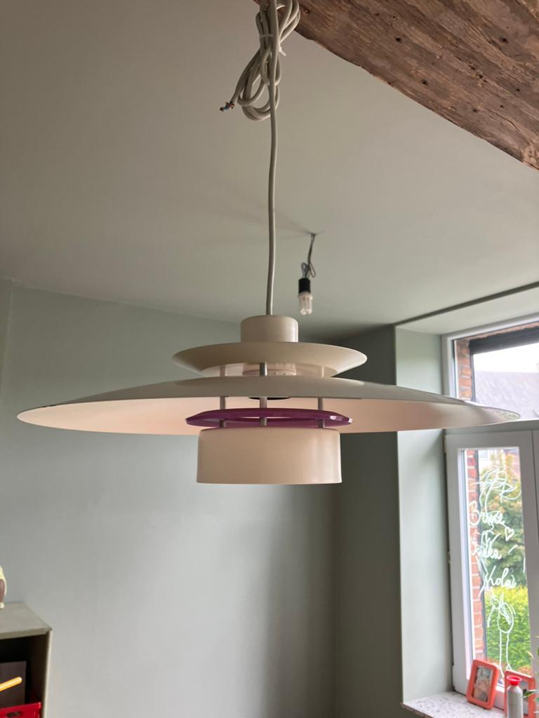 Deense hanglamp ‘Design Light’, Ophalen, Scandinavisch, Zo goed als nieuw, Minder dan 50 cm