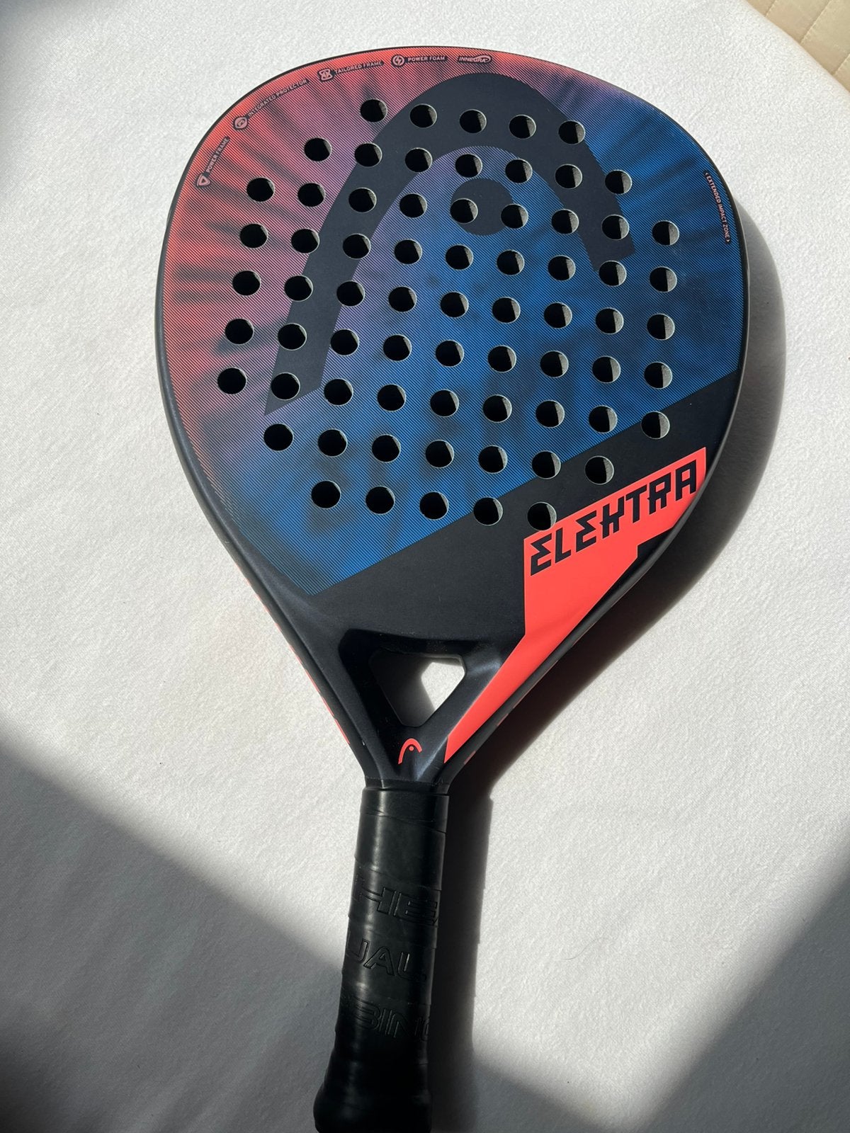 Padel racket head, Sport en Fitness, Ophalen of Verzenden, Zo goed als nieuw