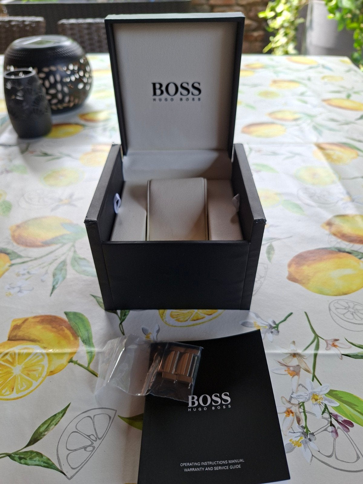 boite montre  Hugo Boss, Handtassen en Accessoires, Horloges | Heren, Ophalen of Verzenden
