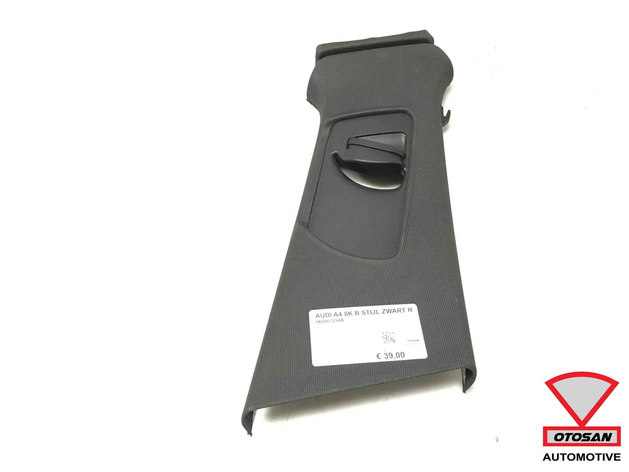 Audi A4 8K Headliner B Pilier Droit Noir 8K0867294A, AUDI AG, Auto-Union-Strasse 1
85045  Ingolstadt, DE, Audi, Utilisé