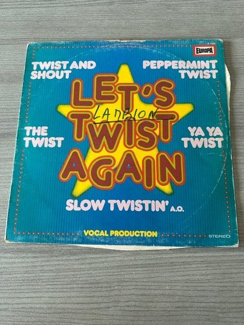 Vynil Let’s twist again (lp046), Enlèvement ou Envoi, Pop, Utilisé, LP