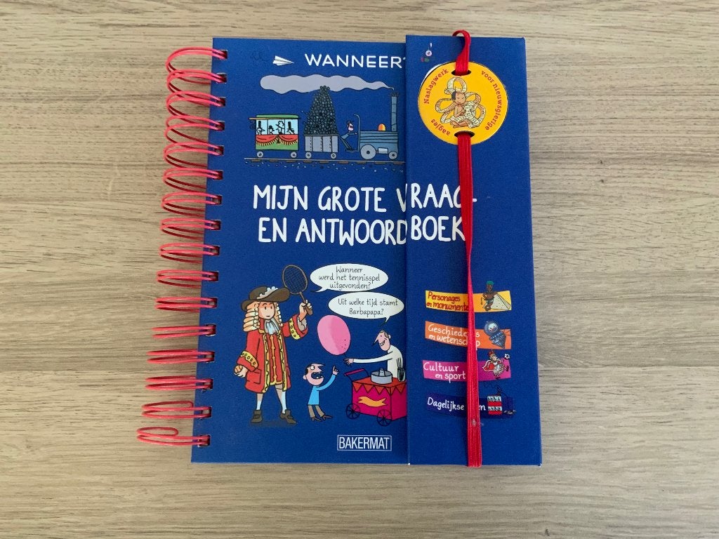 Boek: mijn grote vraag- en antwoordenboek: WANNEER, Ophalen, Gelezen