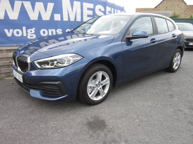 BMW 118iA PROF NAVI + VIRTUAL DASHBOARD + LED + CARPLAY +DAB, Auto's, BMW, Blauw, Bedrijf, 5 deurs, Bluetooth