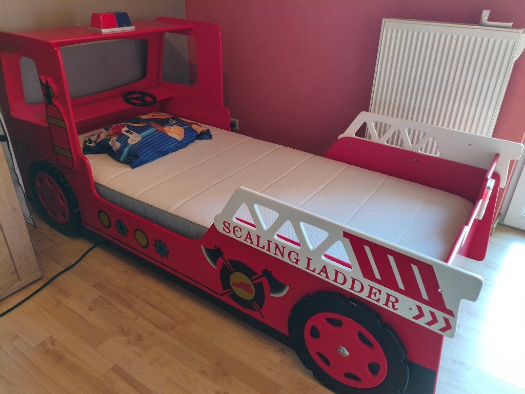 Lit pompier à donner avec matelas tout neuf, Ophalen, Matras