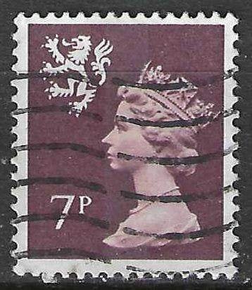 Grande-Bretagne 1978 - Yvert 846 - Reine Elisabeth II (ST), Timbres & Monnaies, Envoi, Affranchi
