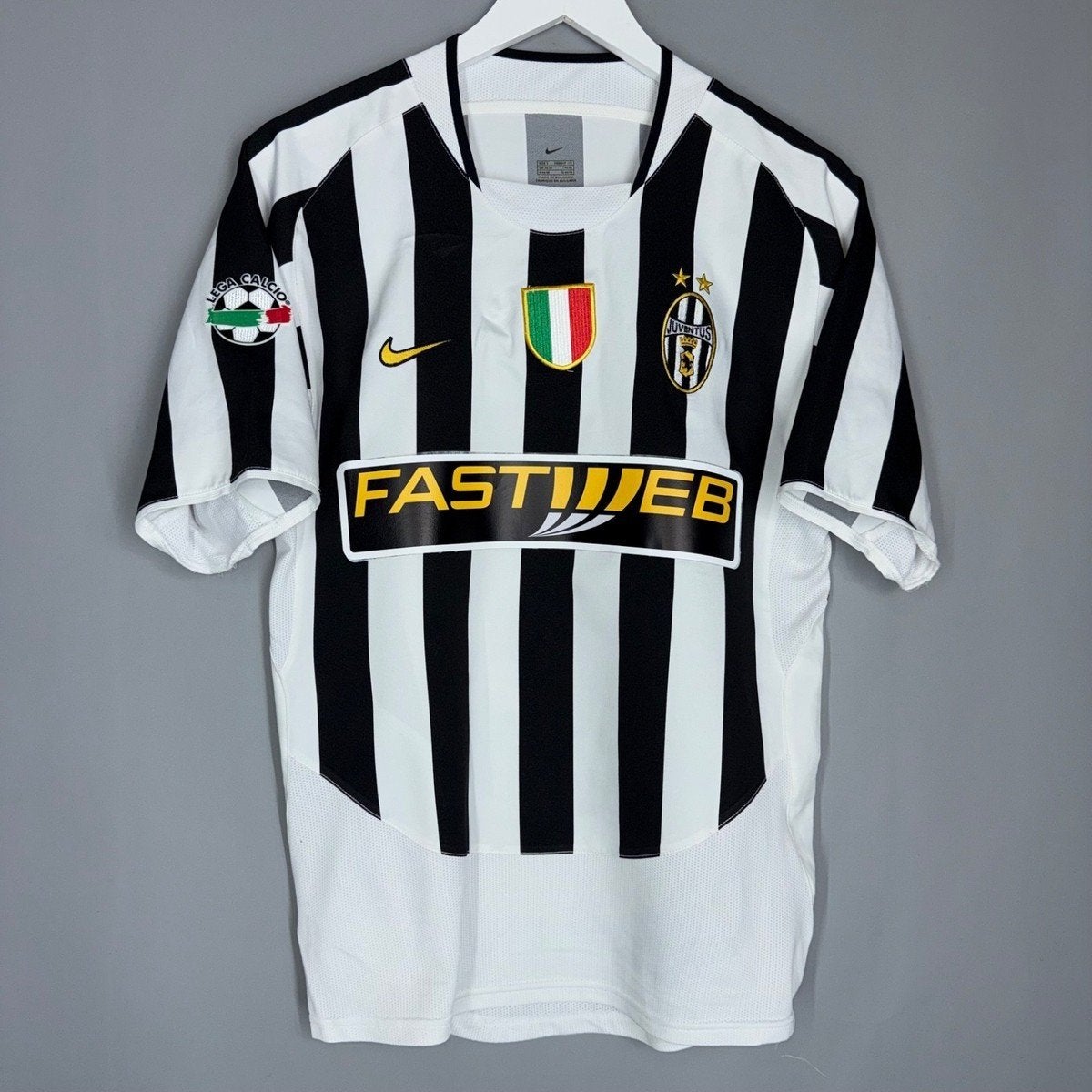 Juventus Delpiero Thuisshirt Orgineel Champions League 2004, Sport en Fitness, Voetbal, Verzenden