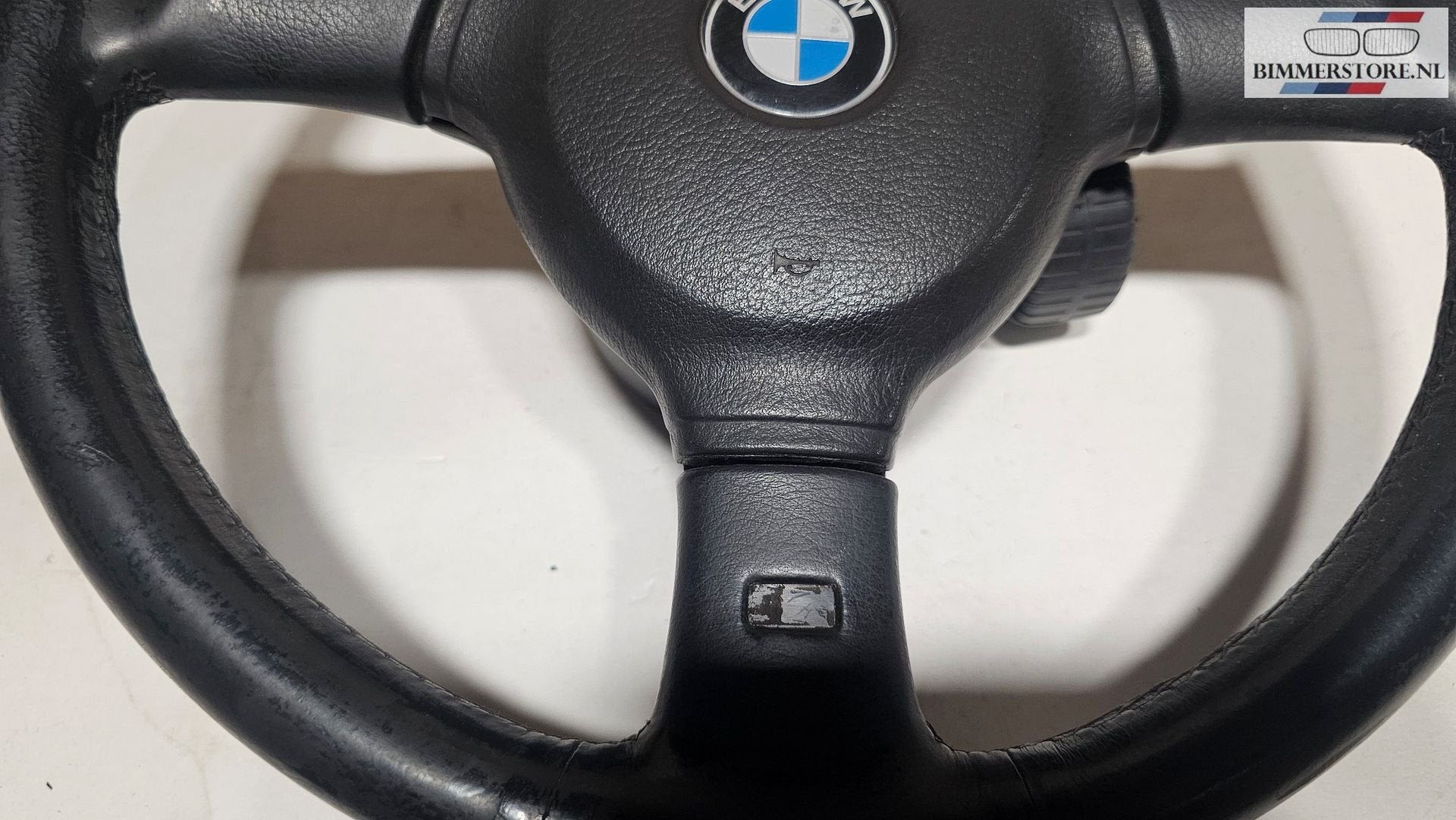 Volant sport M Tech 1 en cuir, 380 mm, BMW Série 3 E30 32331, -, Origine de la pièce connue, Utilisé, -