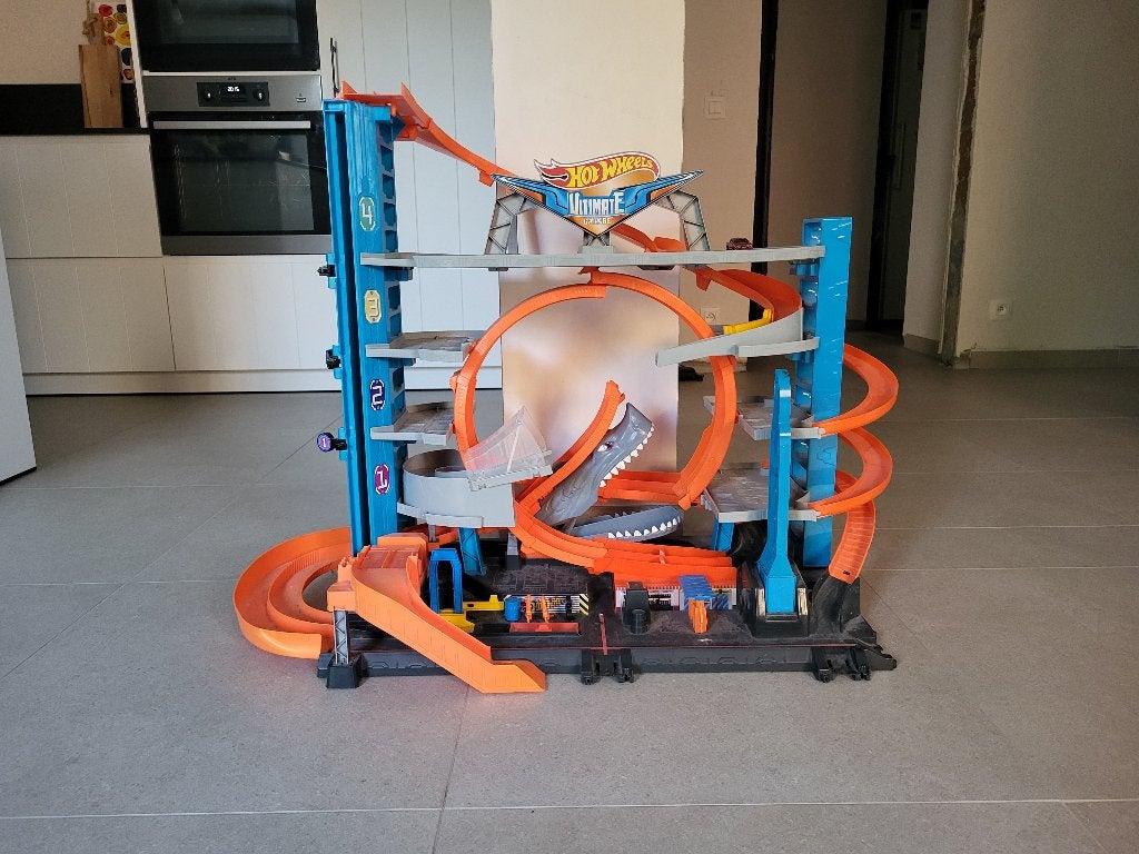 Hot Wheels Ultimate Garage, Ophalen, Racebaan, Zo goed als nieuw, Hot Wheels