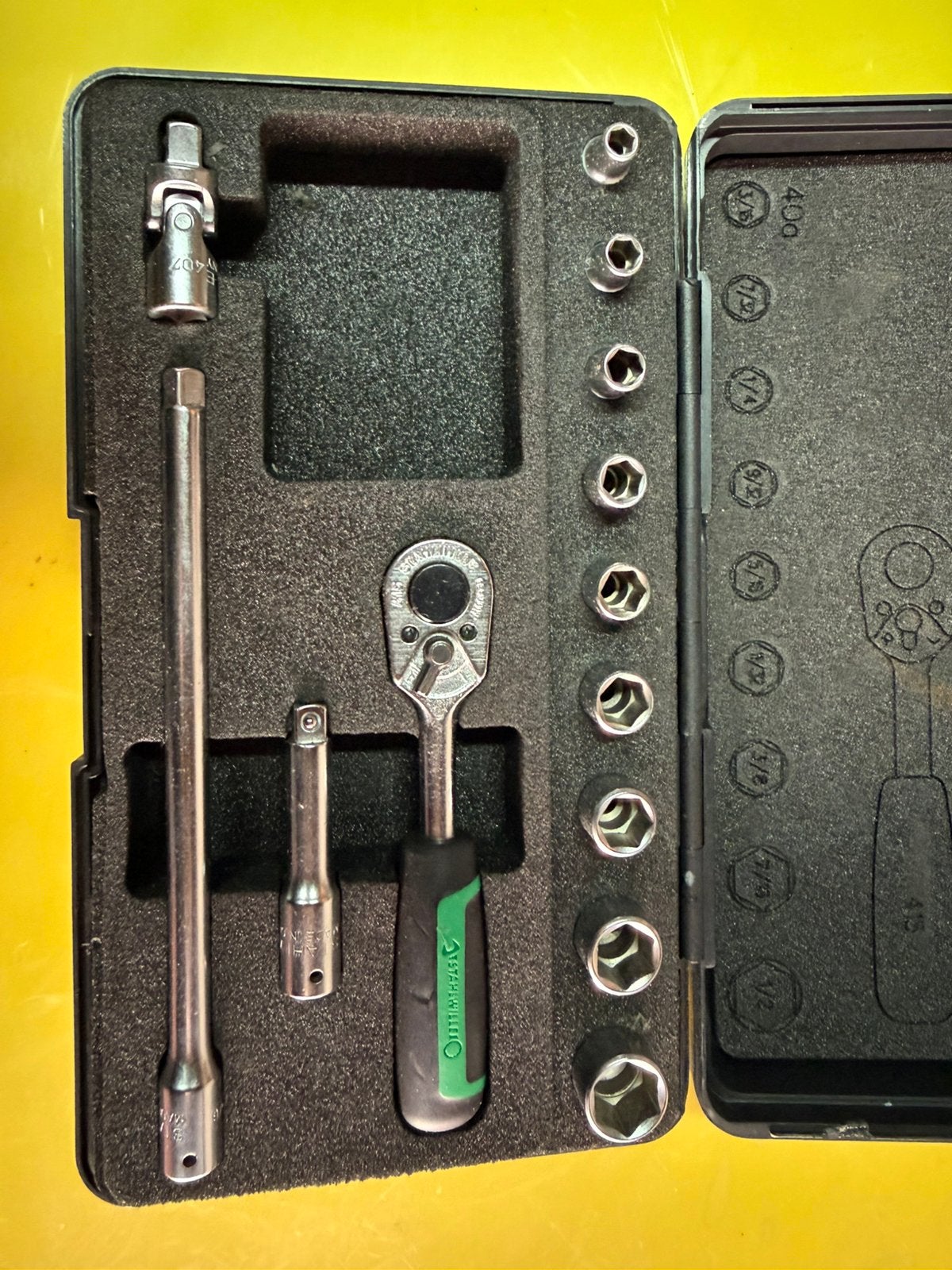 Stahlwille Imperial set, Enlèvement, Utilisé