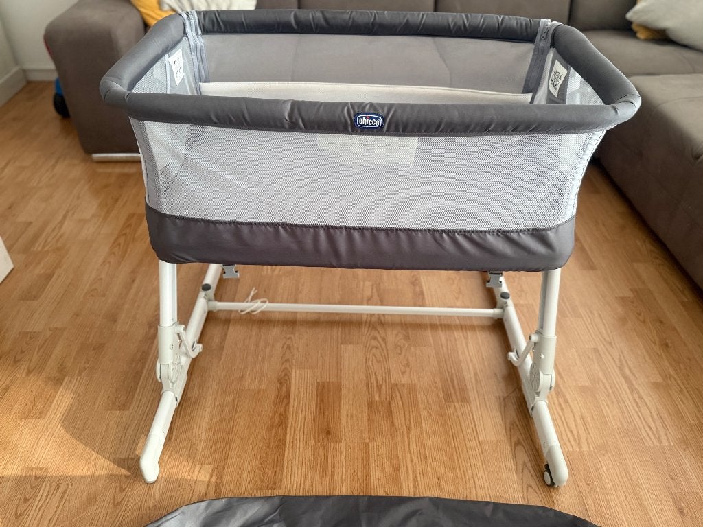 Chicco Next2Me Pop-Up co-sleeper – compleet, Ophalen of Verzenden, Zo goed als nieuw, Overige typen